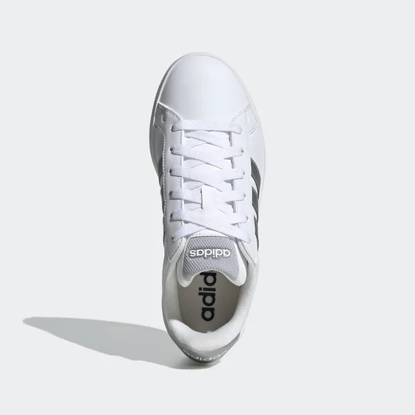 adidas Grand Court 3.0 Wit Kids, foto 2 van 4