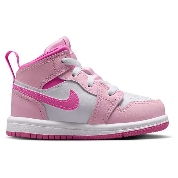 Jordan Aj1 Mid Rood Kids, vergelijk prijzen bij 1 winkel