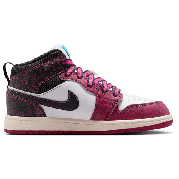 Jordan Aj1 Mid Peuterschoenen Rood, vergelijk prijzen bij 1 winkel