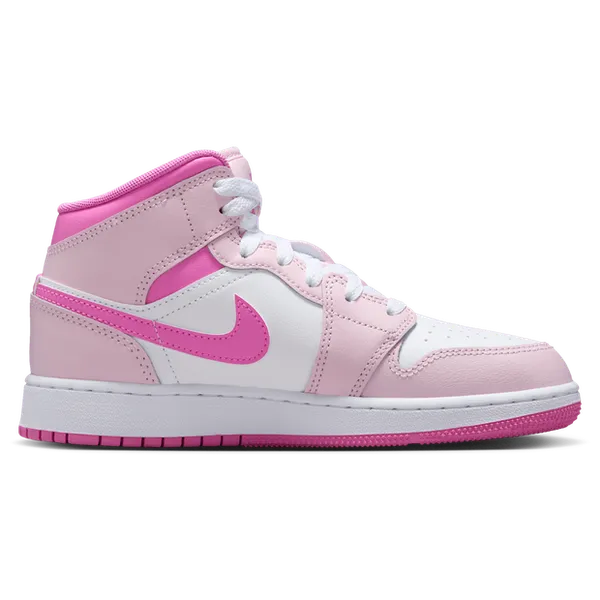 Jordan Aj1 Mid Rood Kids, vergelijk prijzen bij 1 winkel