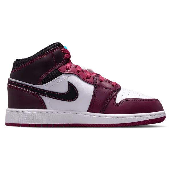 Jordan Aj1 Mid Rood Kids, vergelijk prijzen bij 2 winkels