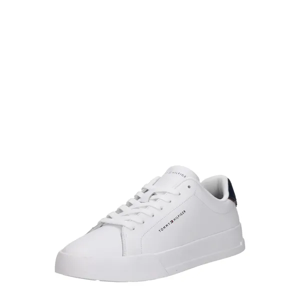 Tommy Hilfiger Leather Mix Court Wit, foto 2 van 4