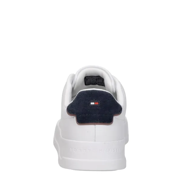 Tommy Hilfiger Leather Mix Court Wit, foto 3 van 4