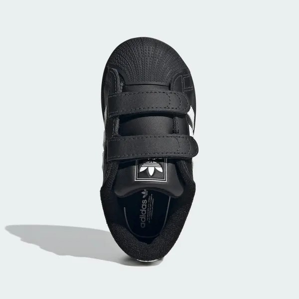 adidas Originals Superstar II Comfort Closure Zwart/Wit Little Kids, foto 3 van 4