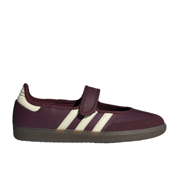 adidas Samba Jane Maroon Cream White Gold Metallic, vergelijk prijzen bij 4 winkels