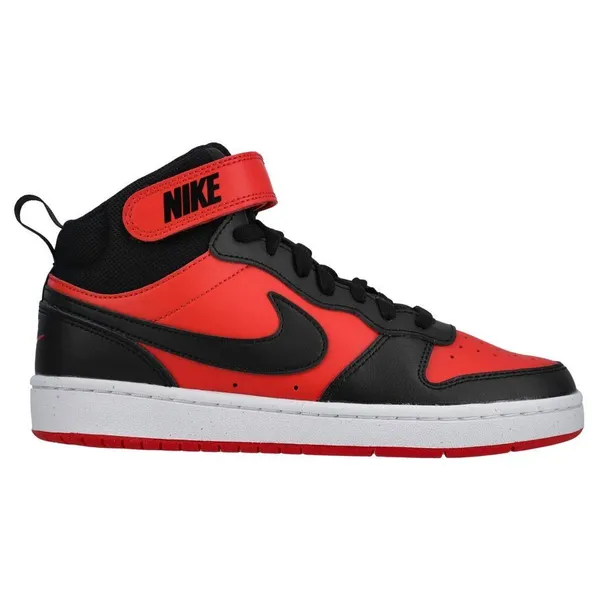 Nike Court Borough Mid 2 Rood/Zwart/Wit Kids, vergelijk prijzen bij 1 winkel