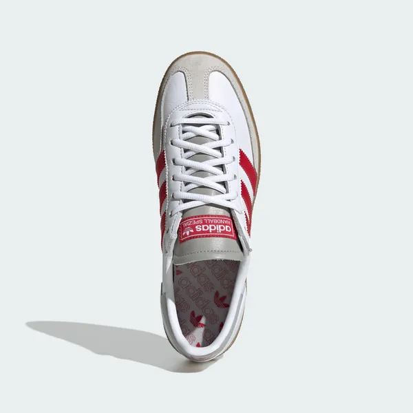 adidas Originals Liverpool Spezial In Grijs/aardbei Rood/Wit Indoor (Ic), foto 3 van 4