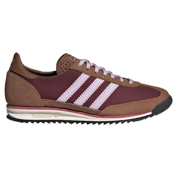 adidas SL 72 Maroon Icelav Prebrn Bruin, foto 2 van 5