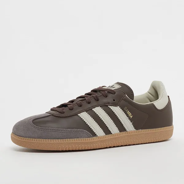 adidas Originals Samba OG Bruin/putty Grey/Goud Indoor (Ic), foto 2 van 3