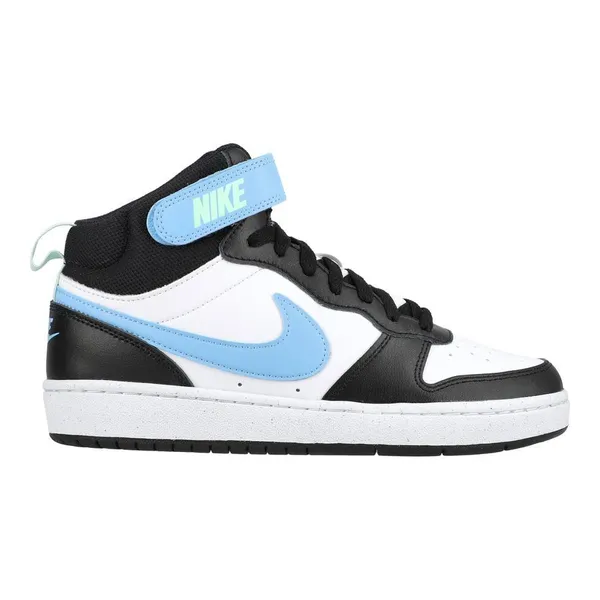 Nike Court Borough Mid 2 Wit/Blauw/Zwart Kids, vergelijk prijzen bij 1 winkel