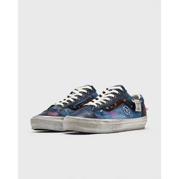 Vans LX Old Skool 36 Harris Tweed Blauw, foto 4 van 5