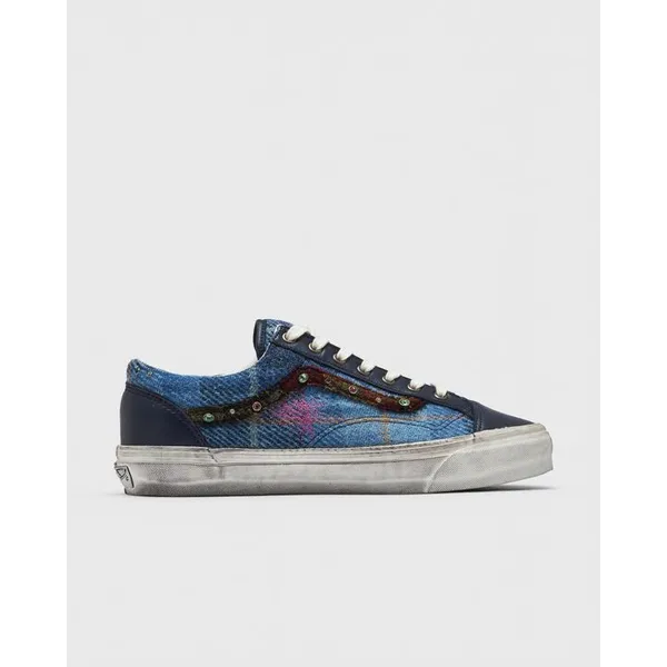 Vans LX Old Skool 36 Harris Tweed Blauw, foto 5 van 5