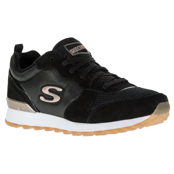 Skechers Retros-OG 85 Goldn Gurl Zwart/Goud, vergelijk prijzen bij 3 winkels