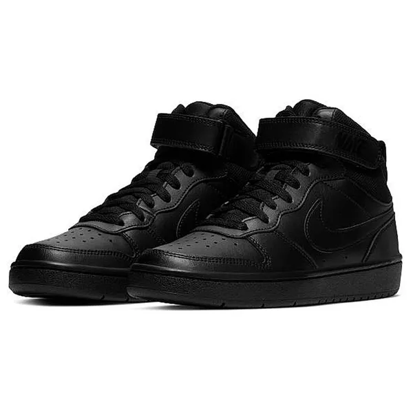 Nike Court Borough Mid 2 (PS) Zwart, vergelijk prijzen bij 1 winkel