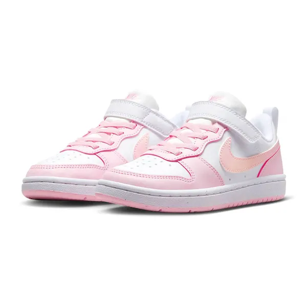 Nike Court Borough Low Recraft (PS) Roze/Wit, vergelijk prijzen bij 1 winkel
