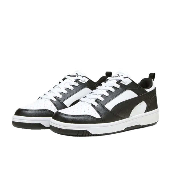 Puma Rebound v6 Senior Zwart/Wit 01, vergelijk prijzen bij 3 winkels