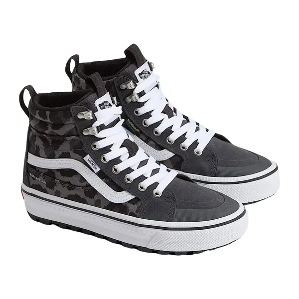Vans SK8-Hi Waterproof Insulated Senior Grijs/Zwart/Wit, vergelijk prijzen bij 2 winkels