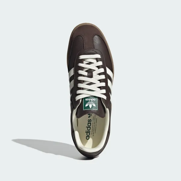 adidas Samba OG Dark Brown Off White, foto 3 van 5