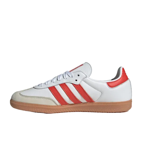 adidas Samba OG Cloud Wit Solar Rood, vergelijk prijzen bij 4 winkels