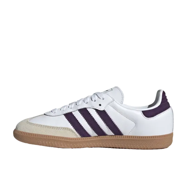 adidas Samba OG Wit Alumina Aurora Plum, vergelijk prijzen bij 3 winkels