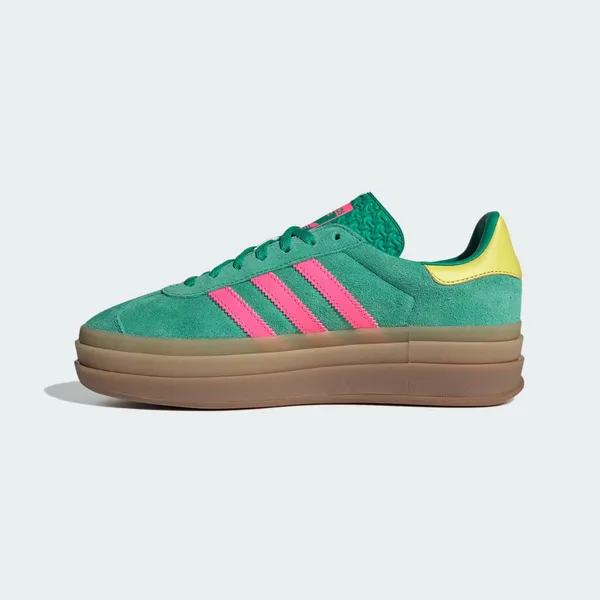 adidas Gazelle Bold Court Green Lucid Pink, vergelijk prijzen bij 2 winkels