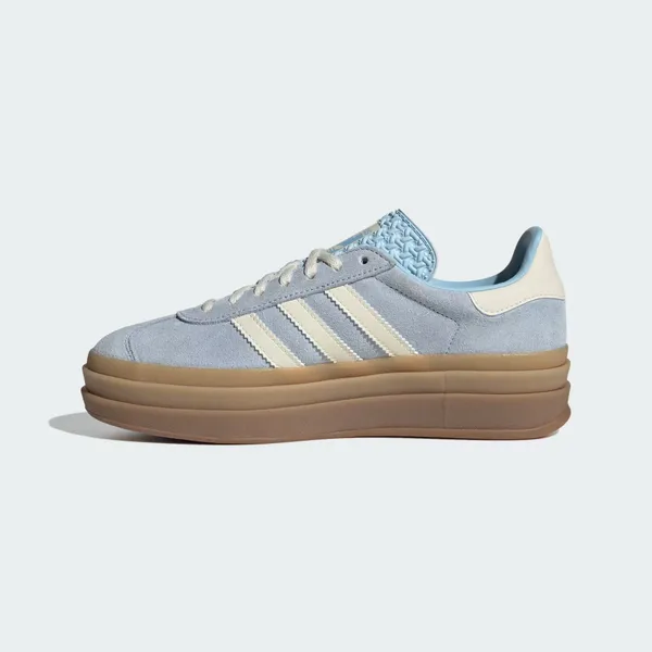 adidas Gazelle Bold Clear Sky Cream Wit, vergelijk prijzen bij 2 winkels