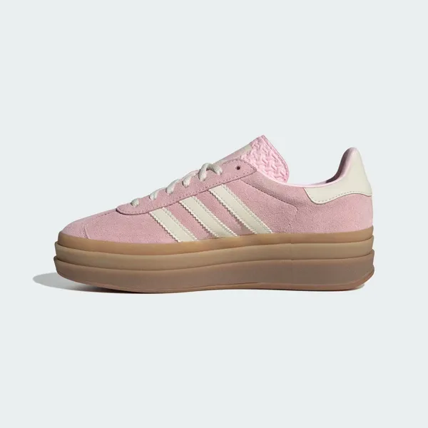 adidas Gazelle Bold Clear Pink Cream Wit, foto 2 van 2