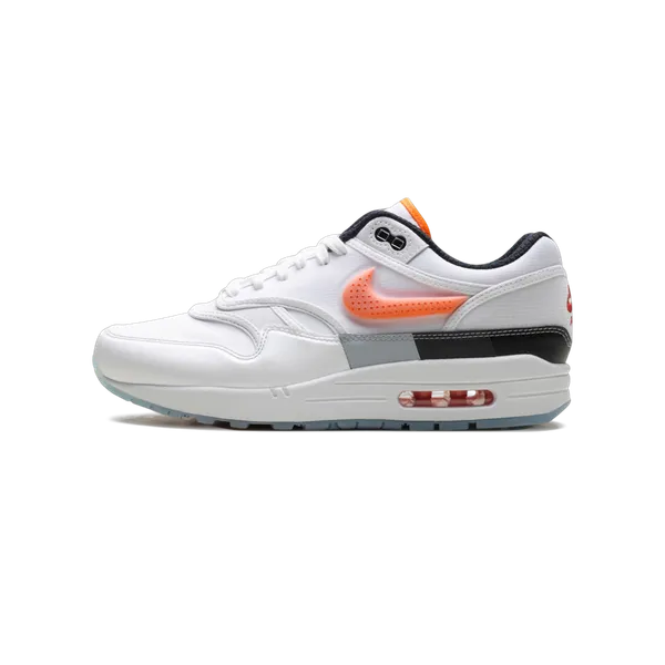 Nike Air Max 1 87 EA Sports Madden NFL 25 White Orange Black, foto 2 van 2