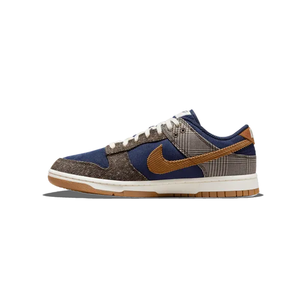 Nike Dunk Low Tweed Midnight Navy Corduroy, vergelijk prijzen bij 1 winkel