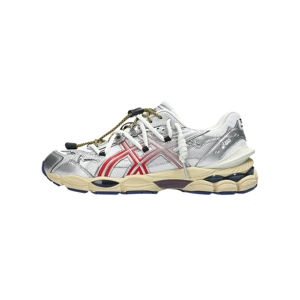 ASICS Gel-Cumulus 16 Toga White Red Pure Silver, vergelijk prijzen bij 1 winkel