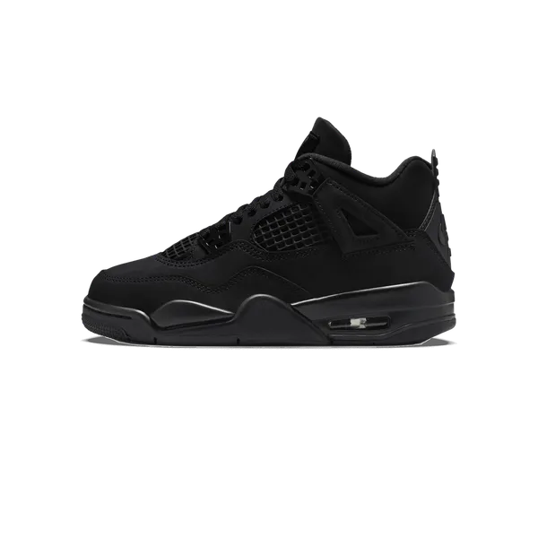 Air Jordan 4 Retro Black Cat (2025) (GS), vergelijk prijzen bij 3 winkels