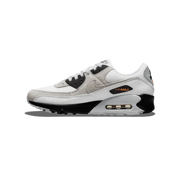 Nike Air Max 90 White Black Hot Curry, vergelijk prijzen bij 2 winkels