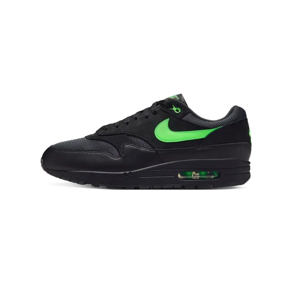 Nike Air Max 1 Essential Black Green Strike Black Gray Green, vergelijk prijzen bij 1 winkel