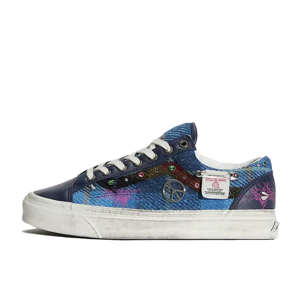 Vans Old Skool 36 Harris Tweed Blue Multi Blue Multicolor, vergelijk prijzen bij 1 winkel