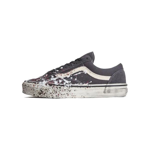 Vans Premium Old Skool 36 Paint Splatter Charcoal Grey Gray Black White, vergelijk prijzen bij 2 winkels
