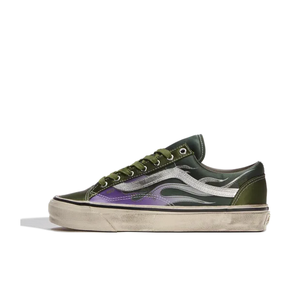 Vans LX Old Skool Archive Flame Green Purple Gray, vergelijk prijzen bij 2 winkels