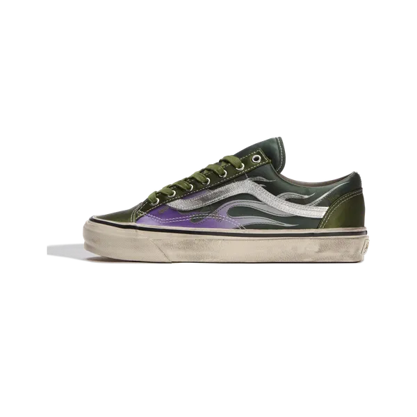 Vans LX Old Skool Archive Flame Green Purple Gray, foto 2 van 2