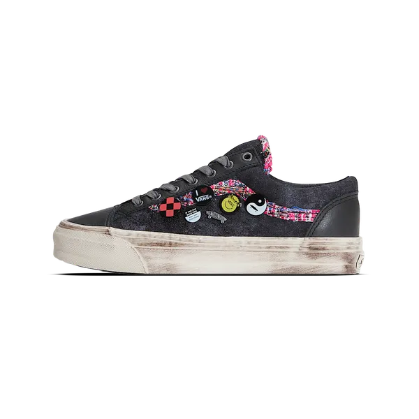 Vans Old Skool 36 Souvenir Black White, vergelijk prijzen bij 2 winkels