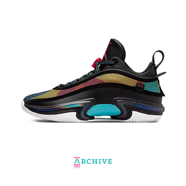 Air Jordan 36 Low Black Multi-Color (Archive), vergelijk prijzen bij 1 winkel