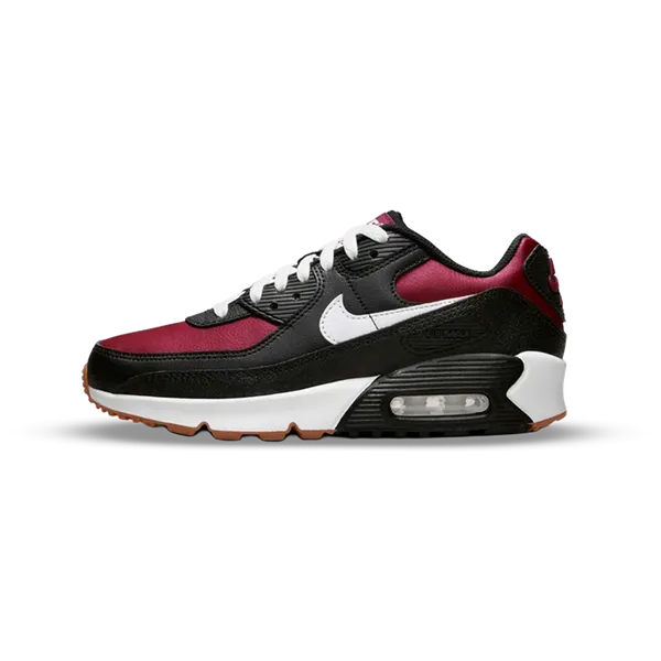Nike Air Max 90 Leather GS Black Team Red, vergelijk prijzen bij 1 winkel