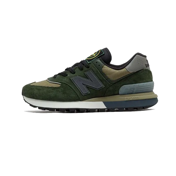 Stone Island x New Balance 574 Legacy Dark Green, vergelijk prijzen bij 1 winkel