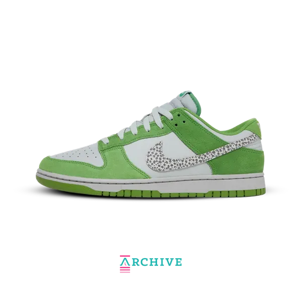 Nike Dunk Low Safari Swoosh Chlorophyll (Archive), vergelijk prijzen bij 1 winkel