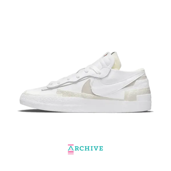 Nike X Sacai Nike Sacai x Blazer Low White Patent (Archive), vergelijk prijzen bij 1 winkel