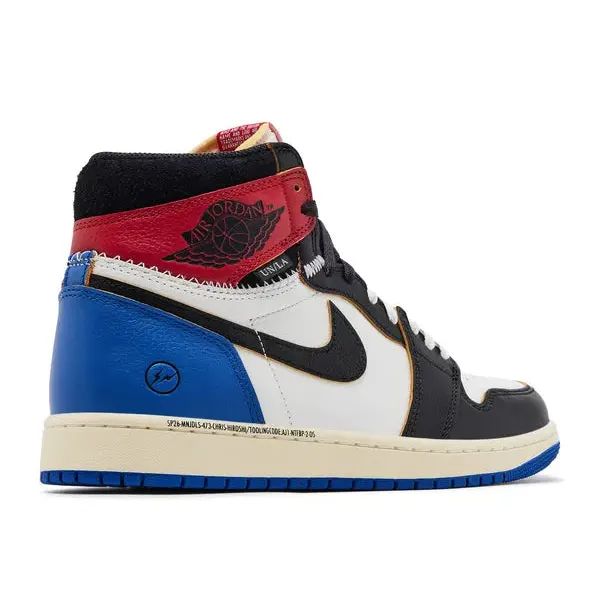 Air Jordan 1 High SP Fragment x Union LA Varsity Red Royal, foto 4 van 5