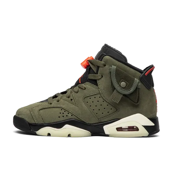 Jordan 6 Retro Travis Scott Medium Olive, vergelijk prijzen bij 2 winkels