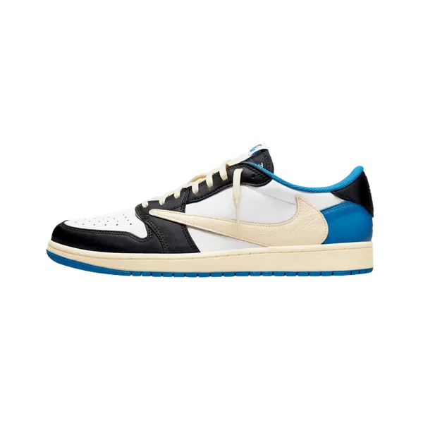 Jordan 1 Retro Low OG SP Fragment x Travis Scott Sail, foto 2 van 2