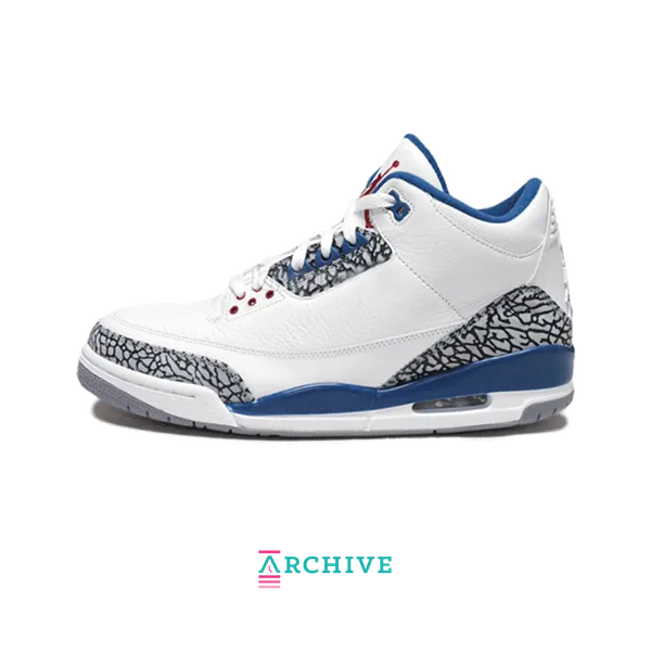 Air Jordan 3 Retro True Blue (2001) (Archive), vergelijk prijzen bij 1 winkel