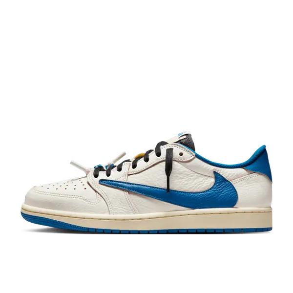 Travis Scott x Fragment Design x Air Jordan 1 Low OG Military Blue, vergelijk prijzen bij 3 winkels