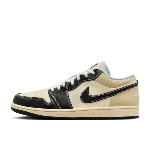 Air Jordan 1 Low SE Coconut Milk Black Muslin, vergelijk prijzen bij 2 winkels
