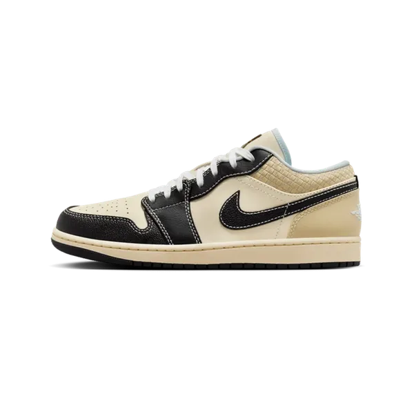 Air Jordan 1 Low SE Coconut Milk Black Muslin, foto 2 van 2